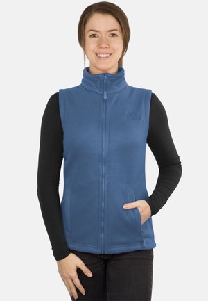 Ärmellose weste mit Seitentasche und Stehkragen Winterweste Bodywarmer - Weste - navy