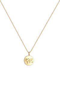 Elli WORLD MAP - Kaelakee - gold-coloured