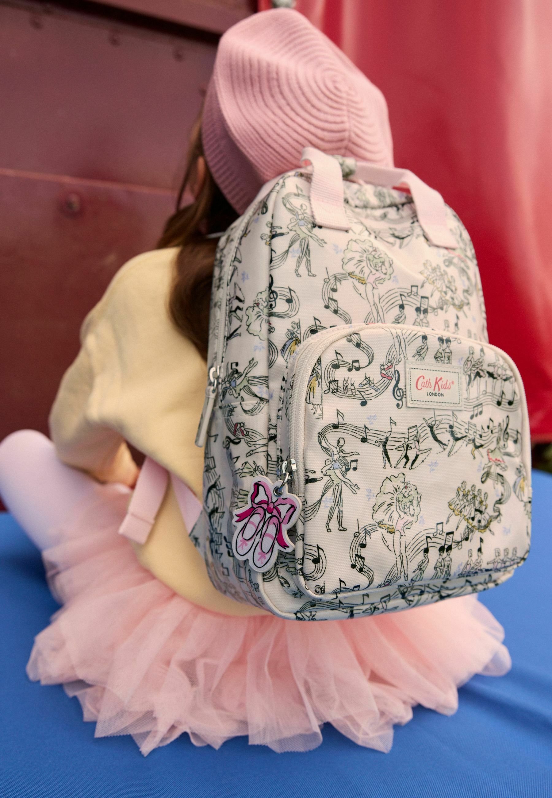 Cath Kidston LARGE REGULAR FIT Sac à dos ecru ballet print