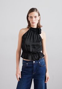 DESIGNERS REMIX LUCILLE BOW - Top - black