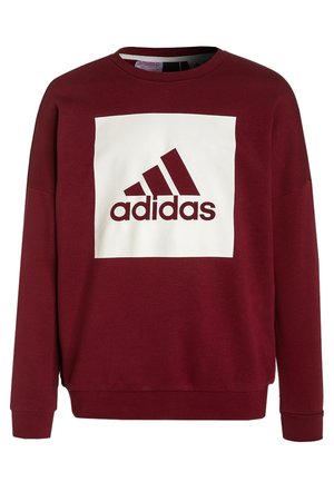 LOGO CREW - Sweater - collegiate burgundy