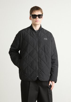 QUILTED JACKET - Jas - black