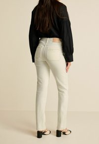 Next TALL - Džíny Slim Fit - stone cream