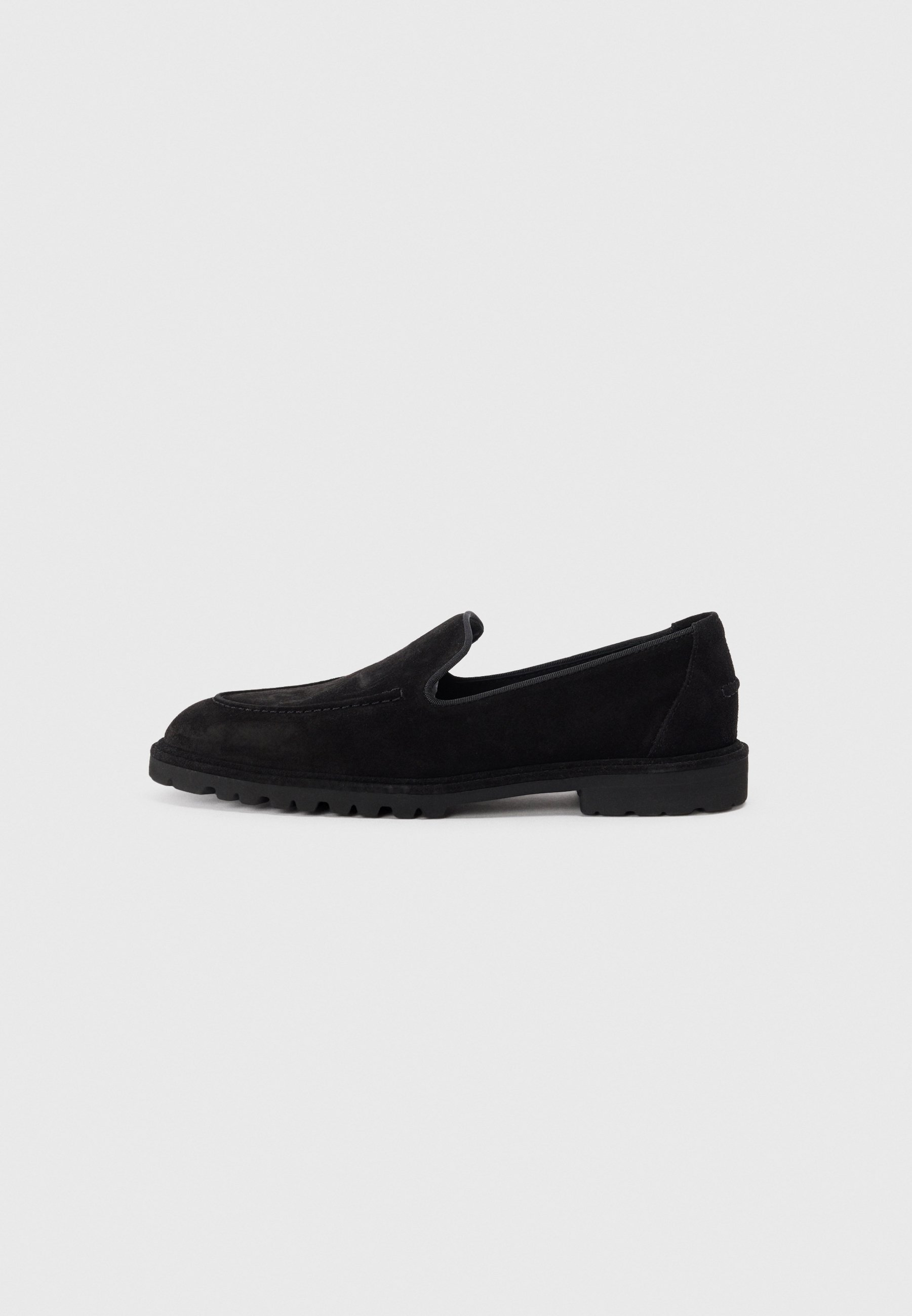 Castaner Slip On Black Suede Loafers Castaner Suede espadrilles loafer - Black - Men|T005100 main image 4