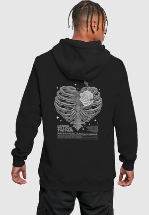 HEART CAGE   - Sweat à capuche - black