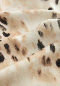 Next Camicia - ecru cream brown animal print