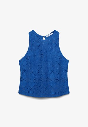 Terranova, RICAMATO SANGALLO - Top - bluette