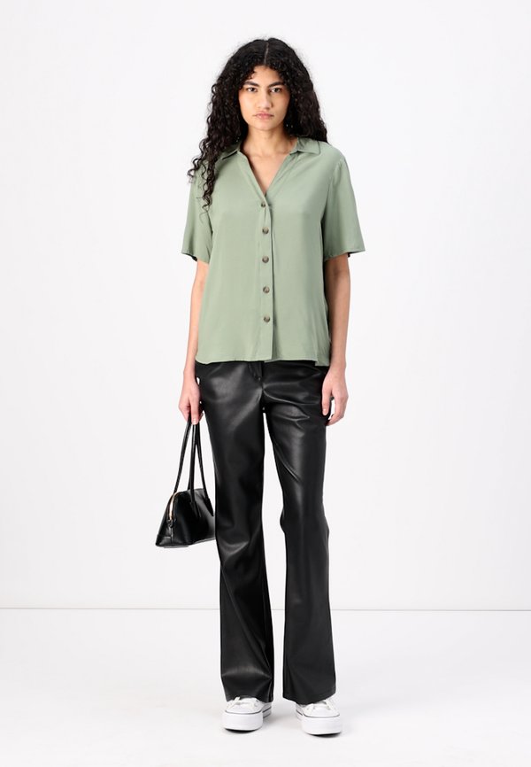 JDYLAUREL LIFE SHIRT - Button-down blouse - sea spray3