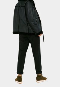 Pieces Bomberjacka - black