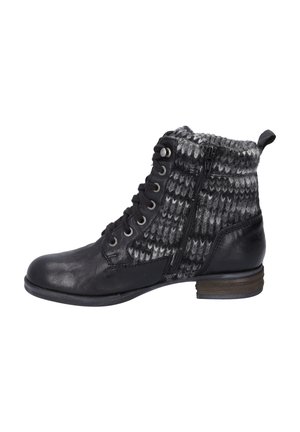 SANJA  - Lace-up ankle boots - schwarz/kombi