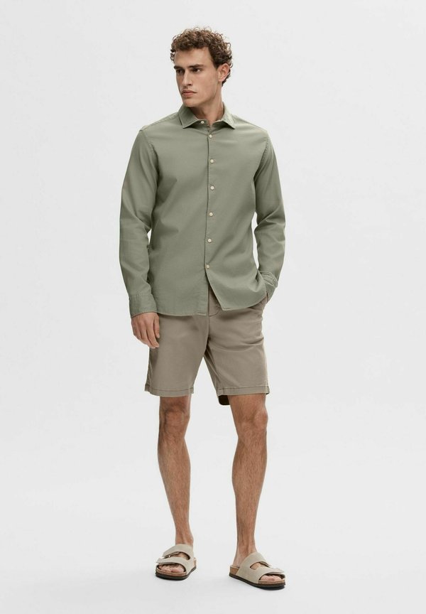 SLHSLIM MILES FLEX - Shorts - greige2