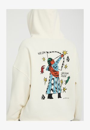 Volcom, HOODIE RADICAL DAZE UP - Φούτερ με κουκούλα - off white