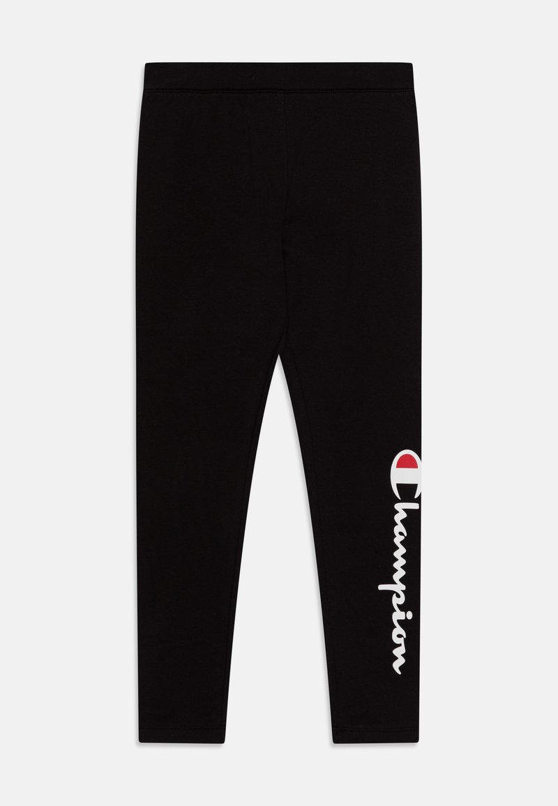 Champion ICONS LARGE LOGO - Leggings - new black