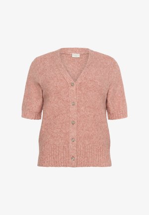 Kaffe Curve CABIS - Gilet - light mahogany melange