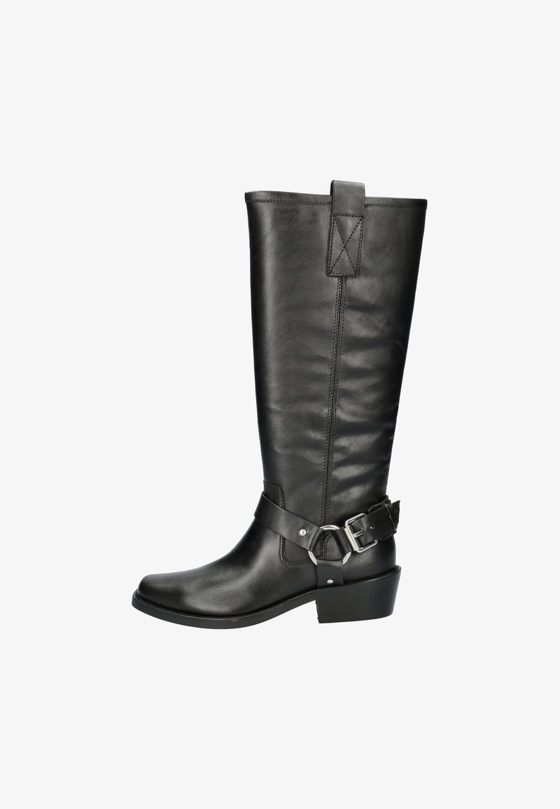 PS POELMAN Cowboy-/Bikerlaarzen - zwart