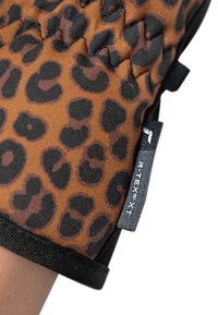 Reusch KEIRA - Fingerhandschuh - black brown leopard