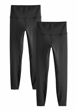 HIGH RISE 2 PACK - Leggings - Pantaloni - black