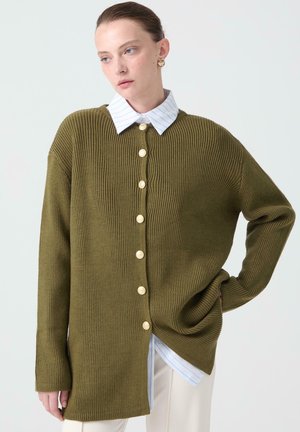 Cardigan - khaki