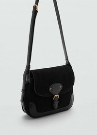 Mango Schoudertas - black