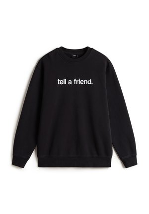 Vans TELL A FRIEND LOOSE FIT - Sudadera - black