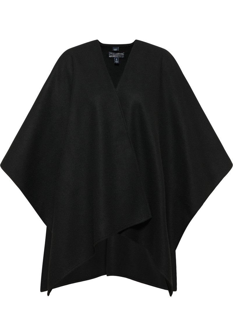 Damen Leichte Jacken | DreiMaster DREIMASTER BATUTTA Cape schwarz - KL50382 Damen Leichte Jacken | DreiMaster DREIMASTER BATUTTA Cape schwarz - KL50382