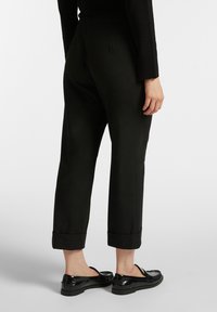 Elena Mirò CROPPED - Pantaloni - nero