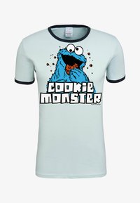 Selected, hellblau-dunkelblau