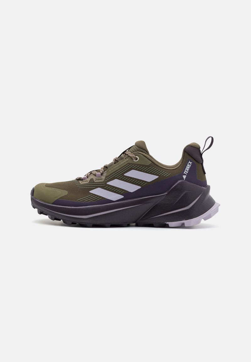 Adidas Terrex TRAILMAKER 2 - Trekingové boty - olive strata/silver dawn/preloved fig
