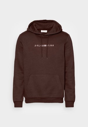 Pier One Hoodie - dark brown