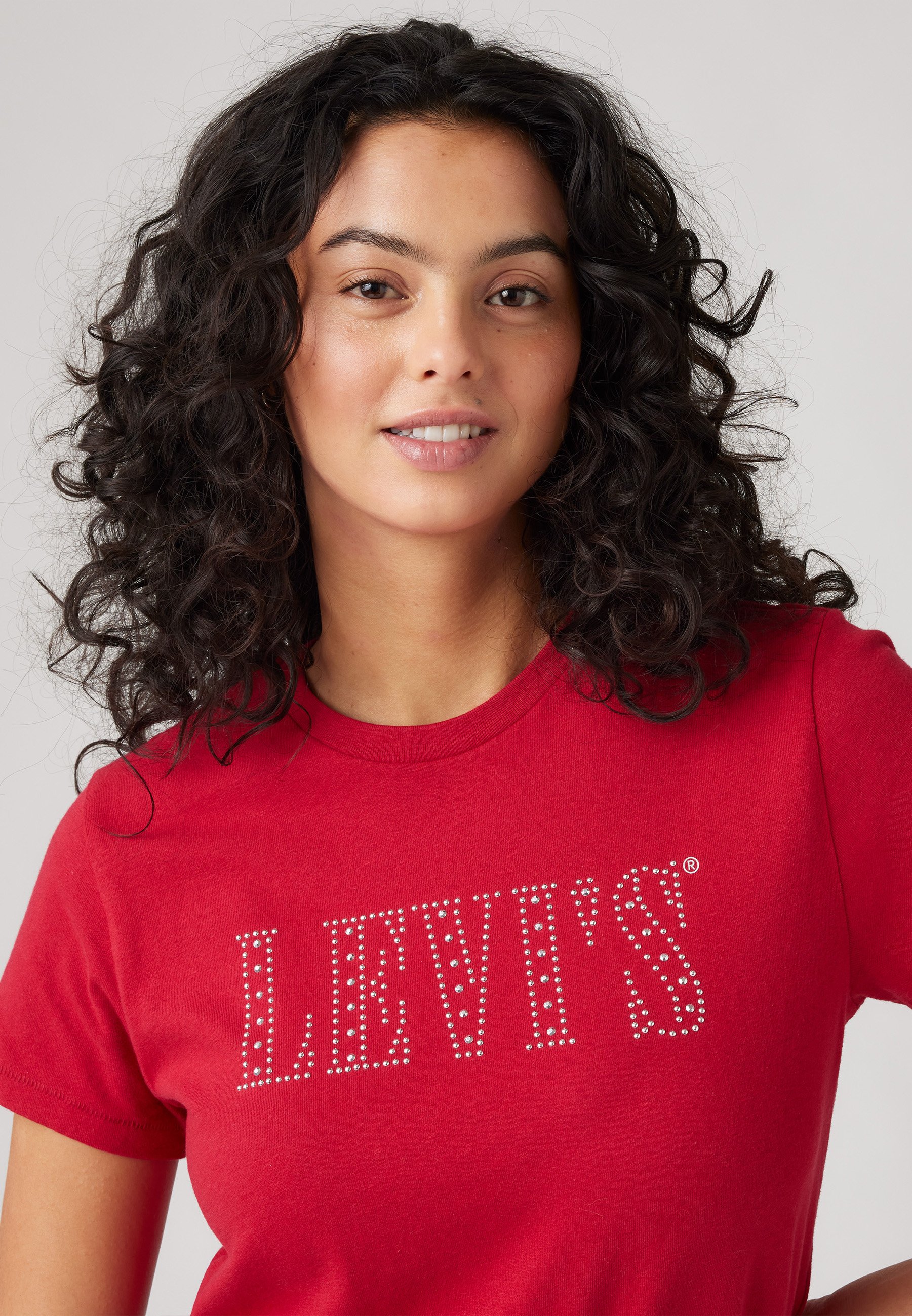 Levi's® GRAPHIC CLASSIC TEE - T-Shirt print - studded serif