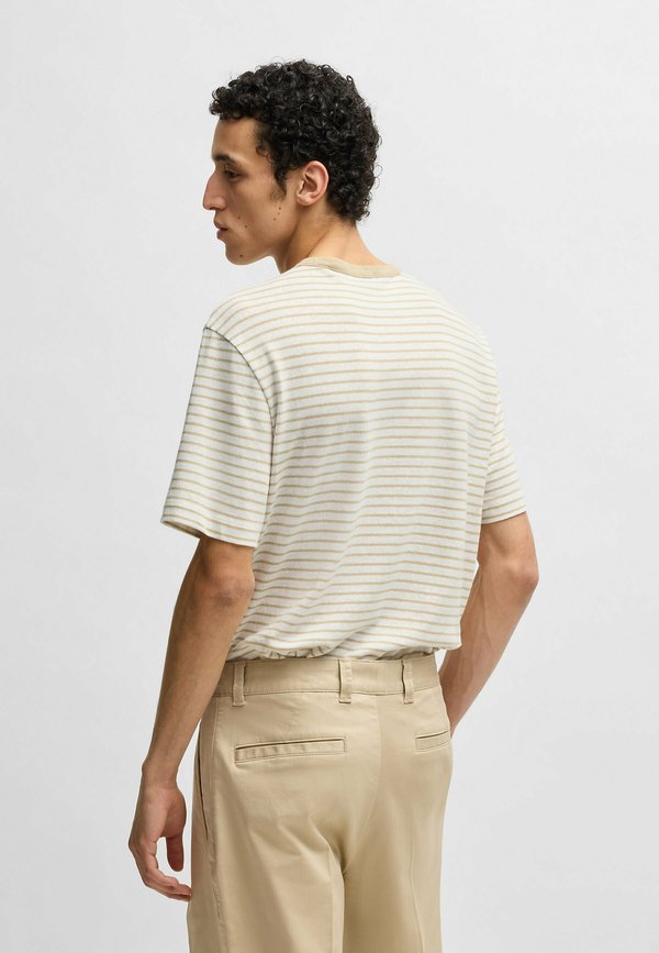 Print T-shirt - light beige five2