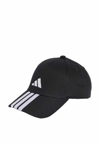 STRIPES NEW LOGO BASEBALL - Gorra - black   white