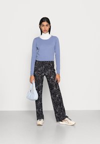 Vero Moda VMCARE STRUCTURE O-NECK - Camisola - purple impression