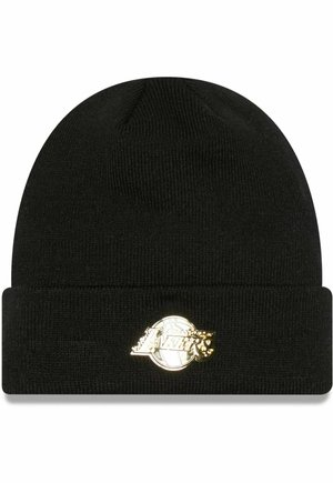 METALLIC LOS ANGELES LAKERS - Gorro - black