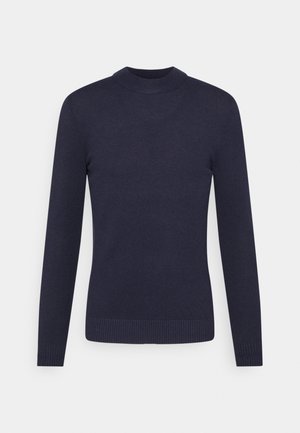 Stickad tröja - dark blue