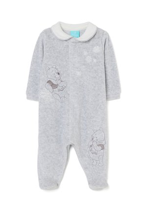 ROMPER WITH WINNIE THE POOH - Kruippakje - white grey