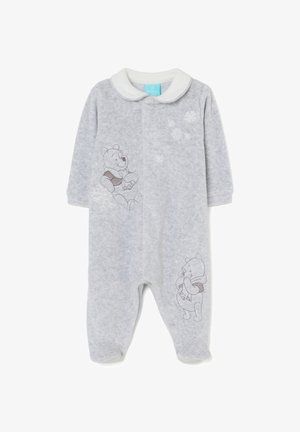ROMPER WITH WINNIE THE POOH - Grenouillère - white grey