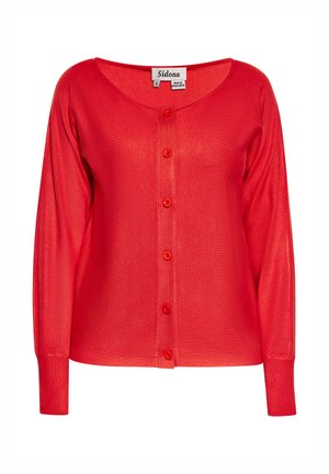 Strickjacke - rot