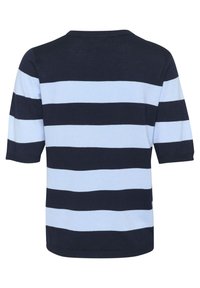Kaffe KALIZZA - Triko s potiskem - navy windsurfer bold stripe