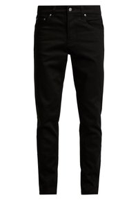 Nudie Jeans Jeans a sigaretta - black denim