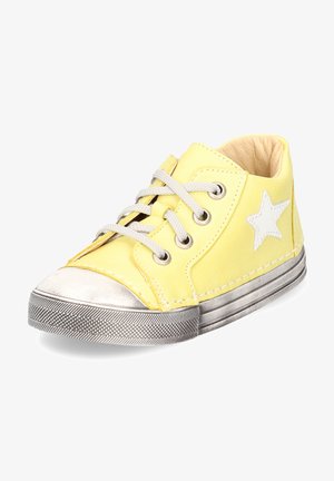 Casual lace-ups - yellow