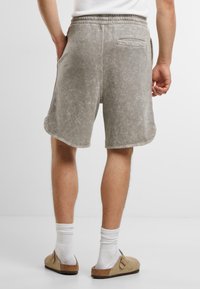 Urban Classics WASHED PIPED - Tepláky - steelgrey