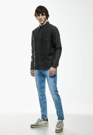 Street One MEN Leinenhemd - Skjorter - schwarz