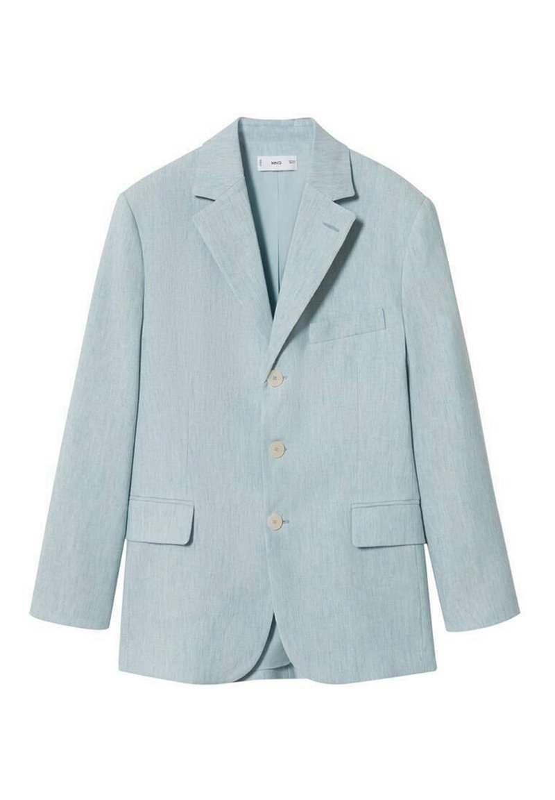 Mango Blazer lichtblauw