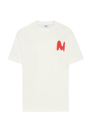 A MANICA CORTA - T-shirt print - white