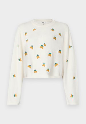 Object OBJTHESS WIDE SLEEVE PULLOVER - Jumper - cloud dancer