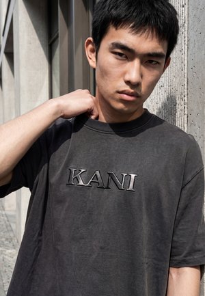 Karl Kani, SPLASH RETRO - T-shirt imprimé - black