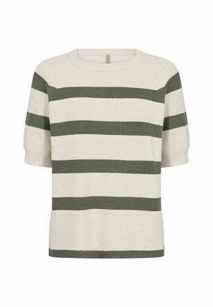 Soyaconcept, KANITA STRIPE 19 - T-shirt imprimé - misty melange combi