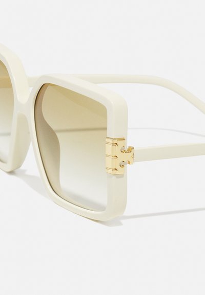 Tory Burch Saulesbrilles - ivory/light brown