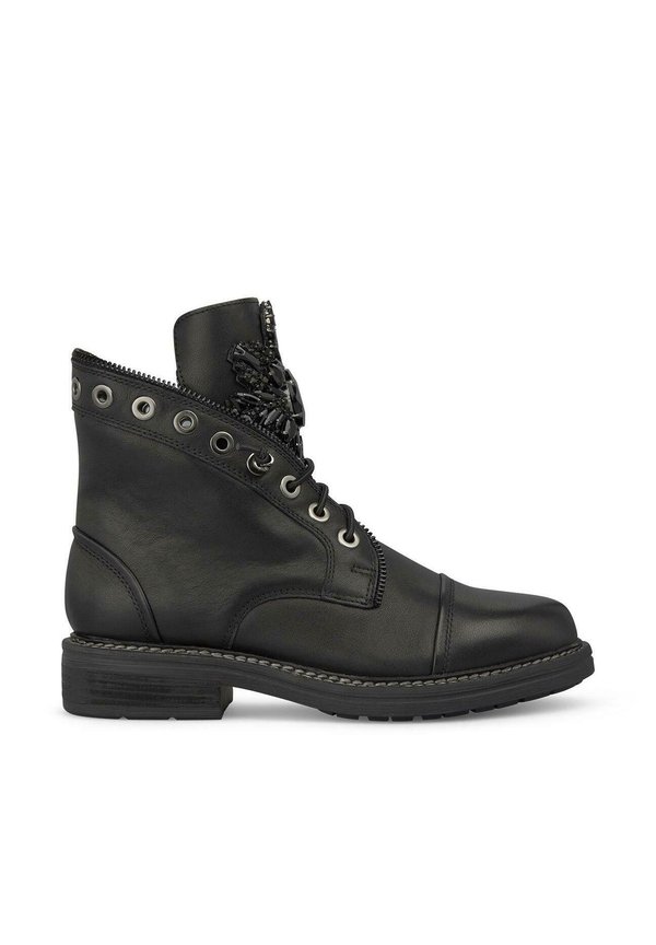 PLANOS - Schnürstiefelette - antracita